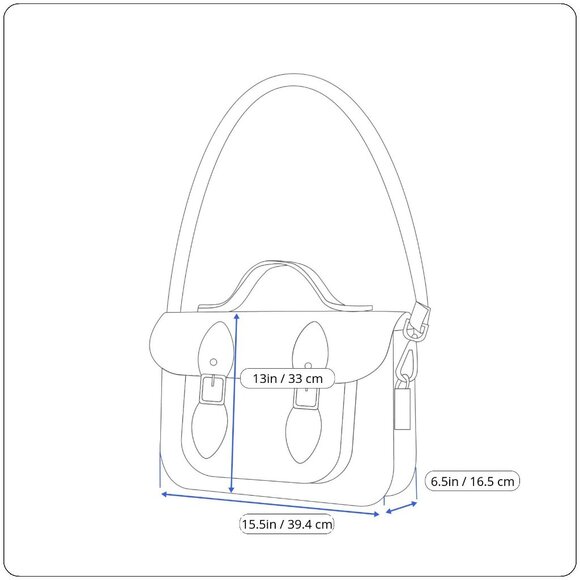 Samsonite Brown Leather Adjustable Shoulder Strap & Top Handle Messenger Bag - Picture 14 of 14